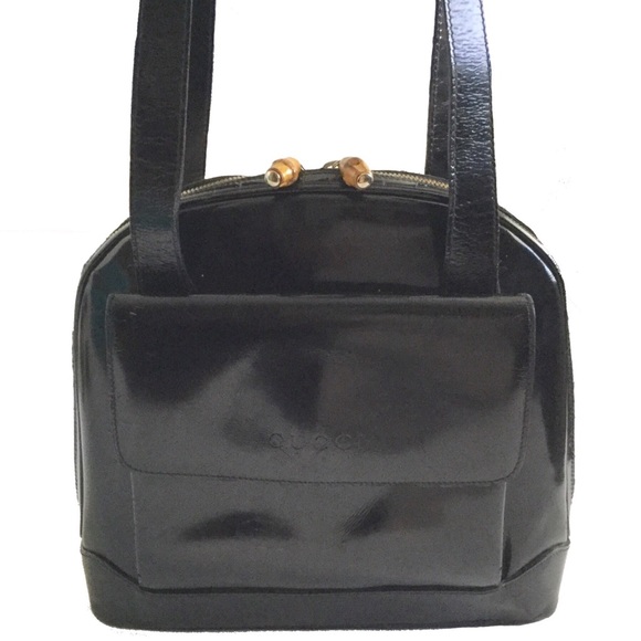 Gucci Handbags - HOST PICK Vintage Gucci Patent Leather Bag